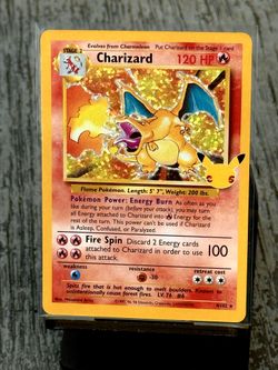 Pokemon Charizard 25th Anniversary