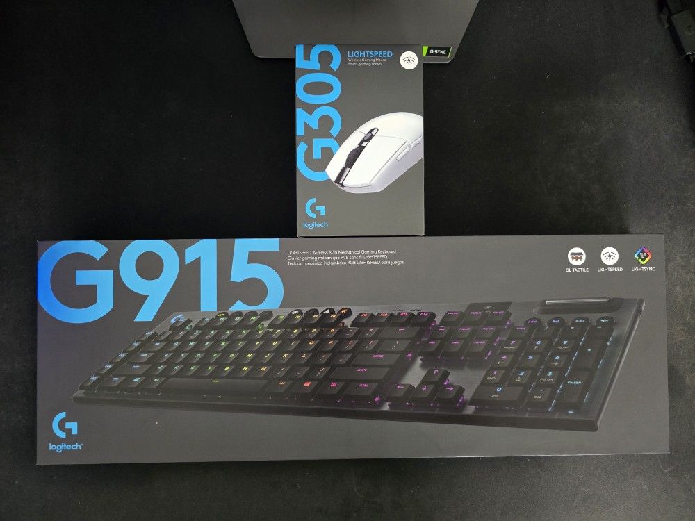 Logitech Lightspeed Wireless Mechanical Keyboard And Mouse Set