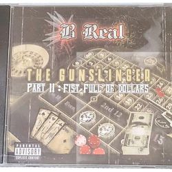 B-Real The Gunslinger Part II Fist Full Of Dollars CD Mixtape HTF Cypress Hill