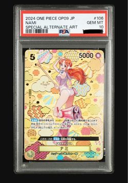 One Piece 2024 nami Japanese SP OP08-106 SR