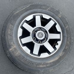 1 Only - 265/70r17 6x5.5 6x139.7 Stock Tacoma Tundra 4Runner Yukon Tahoe Wheel Rim Tire!!!!!!!!