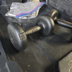 15lb Dumbells Steel