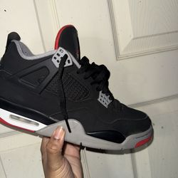 Jordan 4 Bred Size 10.5 Replacement Box