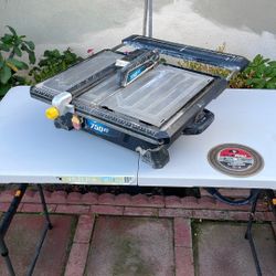 Wet Tile Saw 