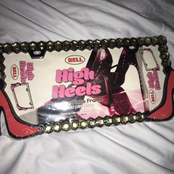 Diamond license plate frame