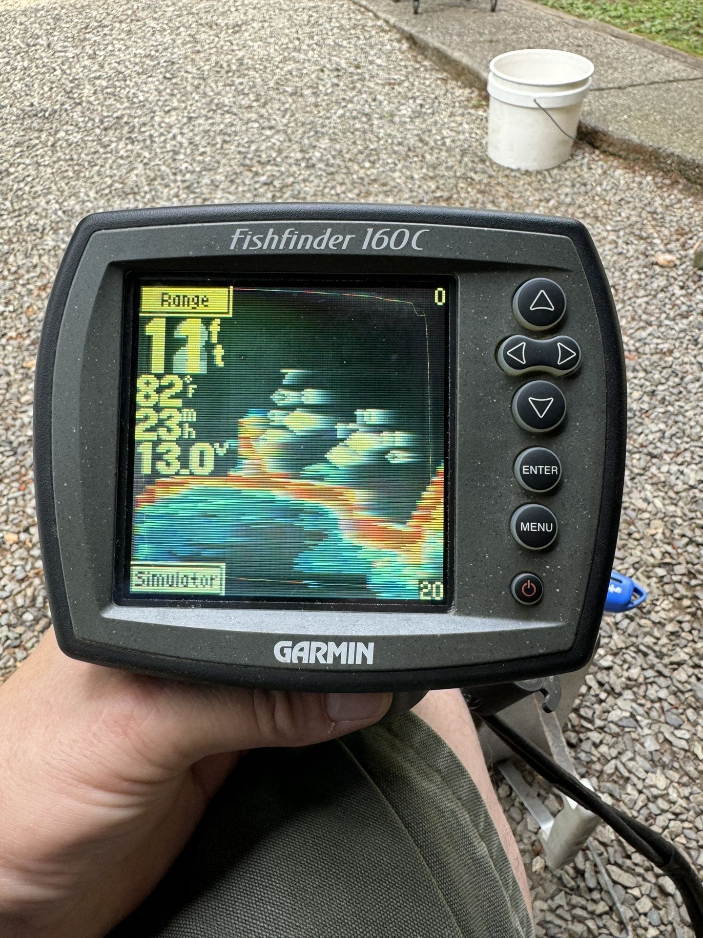 Garmin Fishfinder 160c