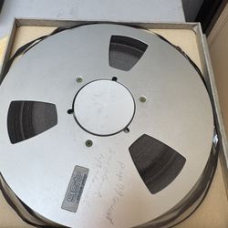 Ampex set of 10 tapes 10 inches master recording 