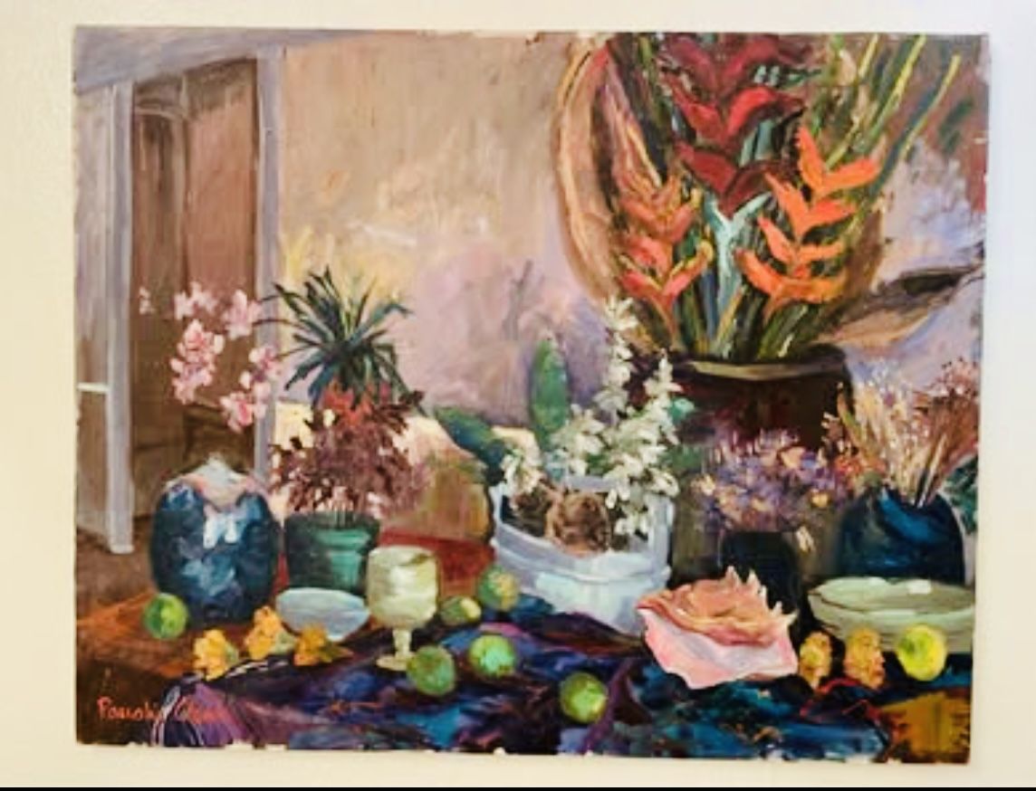 Beautiful Oil painting by Pauahi Clark