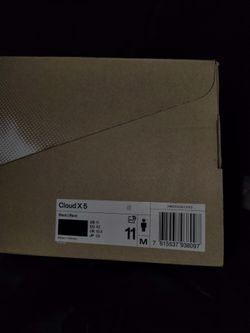 On Cloud X 5 Sneakers Black Size 11