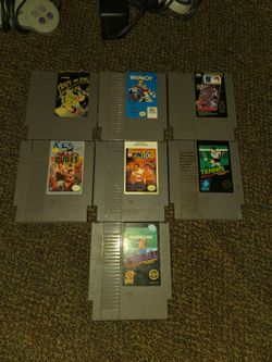 Nintendo game cartridges