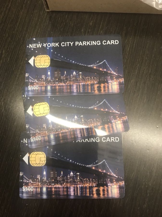 New York Parking cards