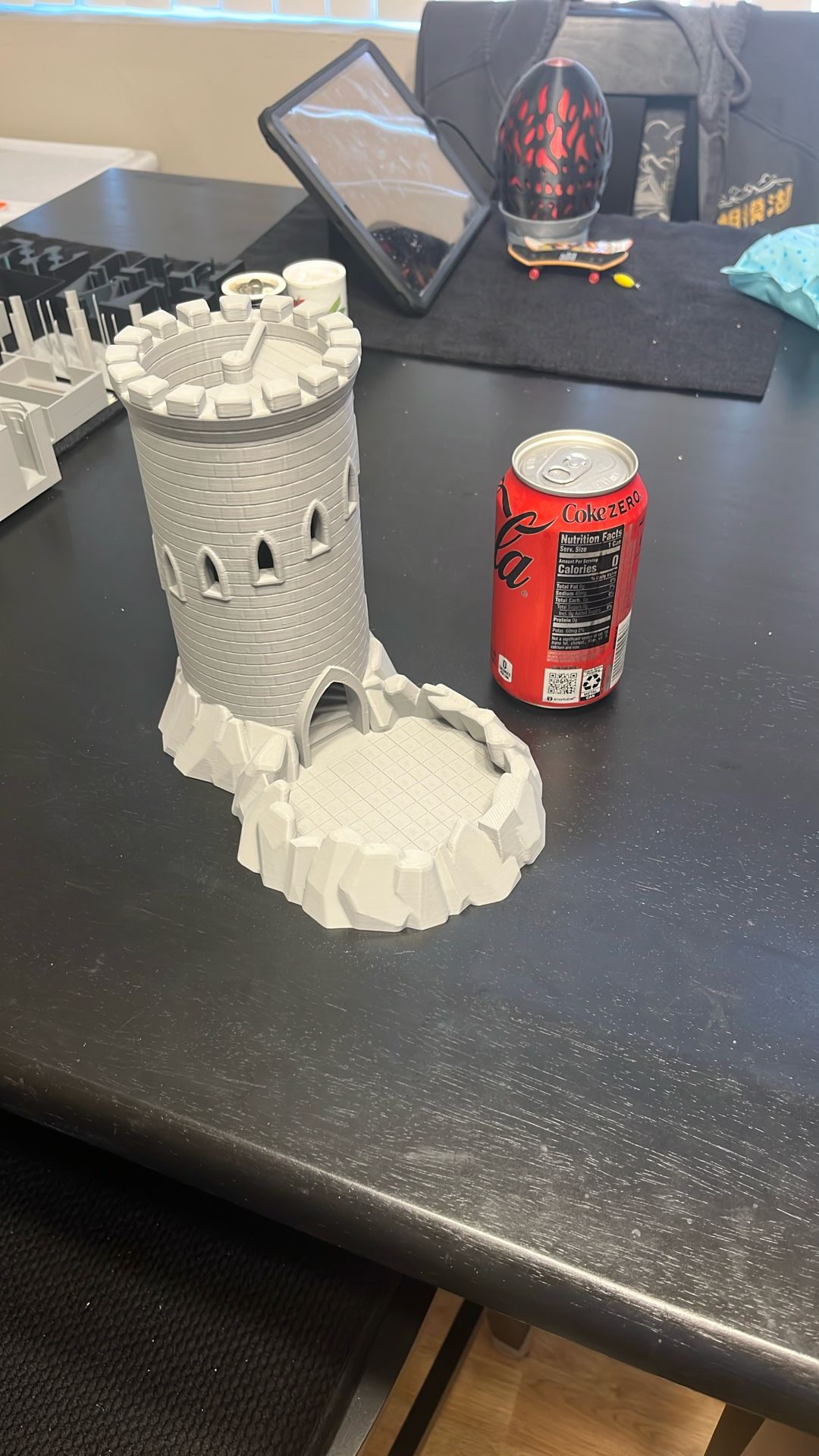 3D Printed Dice Tower
