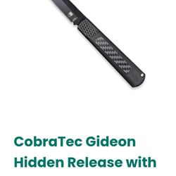 Cobra Tec-Gideon Hidden Release 