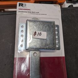 Slide Bolt Lock