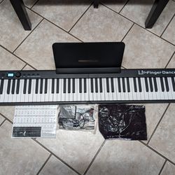 Finger dance Folding Keyboard Piano 88 Keys Full Size