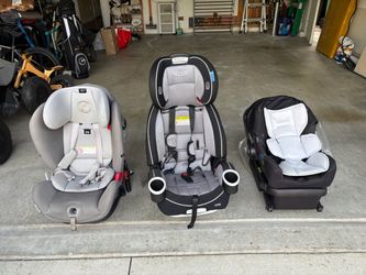Infant to toddler car seats