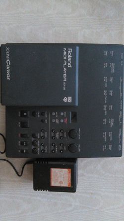 vintage Roland SD-35 Sound Canvas Midi Player