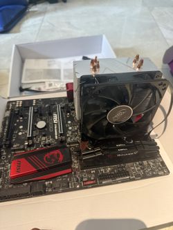 Intel i5-6600K + MSI Z170A Gaming M7 Combo - 16GB DDR4 + CPU Cooler OBO