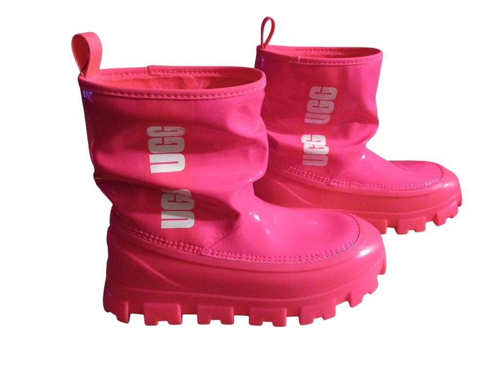 *NEW* WOMEN UGG CLASSIC BRELLAH MINI PINK Super Coral Color / Size US 7