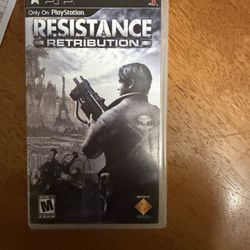 Resistance PSP GAME