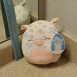7.5" Mottled Pig With Pink Belly - "Rosie" O.G Squishmallow *** ORIGINAL ***
