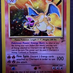 2nd Edition Holographic Charizard