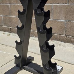 5 Tier Compact Dumbbell Rack