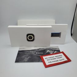 Apple Watch Ultra - $1 Down To Take Home Today Pay The Rest Later