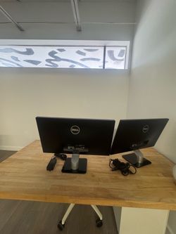 Double Dell Monitors