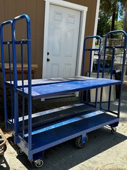 Metal Inventory Carts