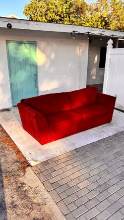 Red Sofa Couch 🚨Moving Sale🚨