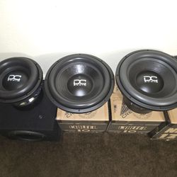 BRAND NEW DC AUDIO XL SUBS