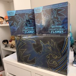 Pokémon ETB – Phantasmal Flames (Mega Evolution) | Sealed 