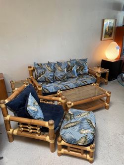 70s bamboo set