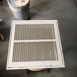 Heat register. Accepts 12x12 filters.