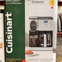Cuisinart Coffee Center 2-In-1 Coffeemaker Brand New In Box