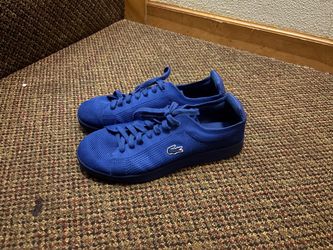 Blue LACOSTE shoes