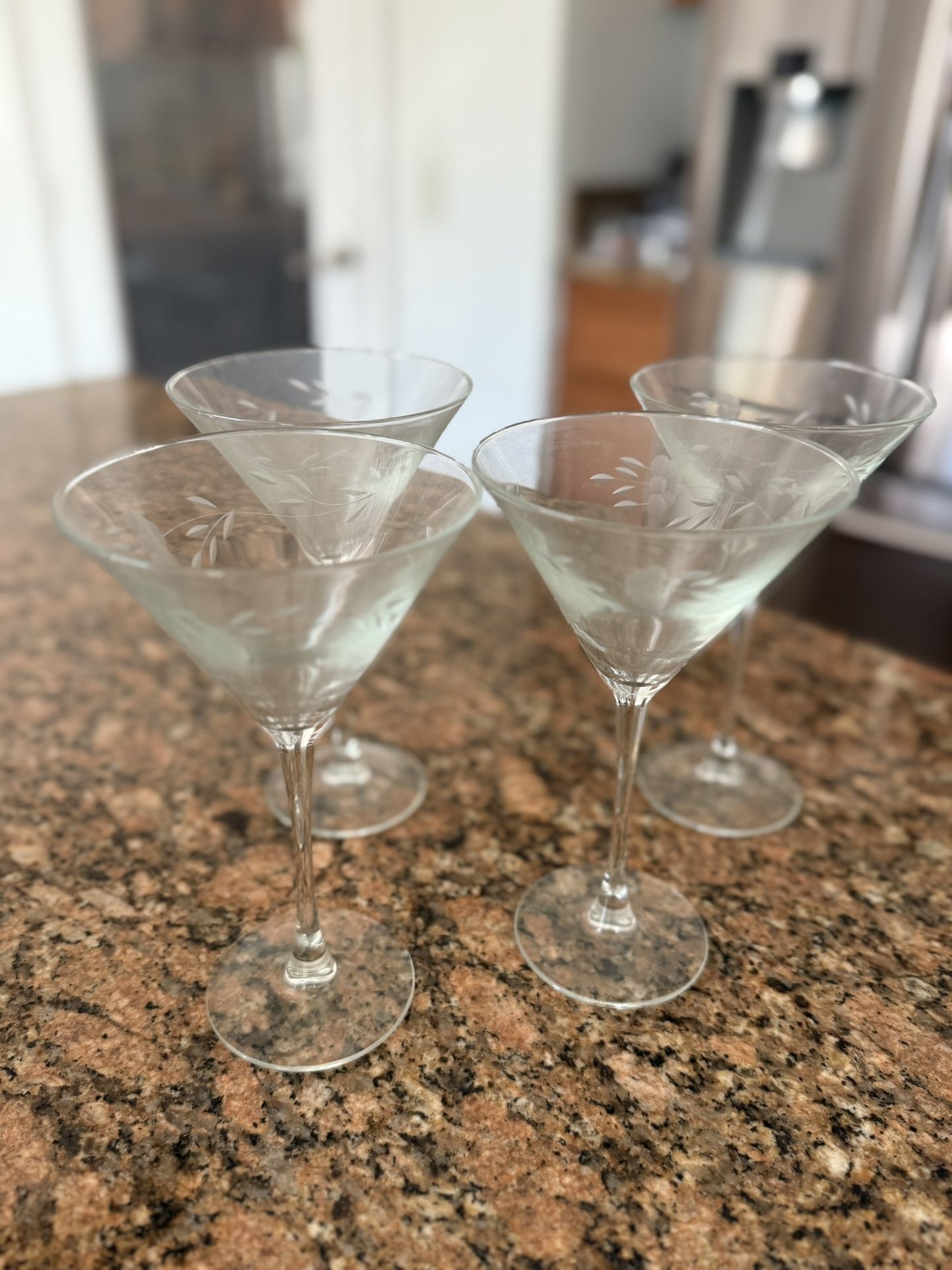 Princess House Martini Glassware
