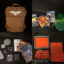 Warhammer 40K - Figures - Books & Cadia VIII Backpack