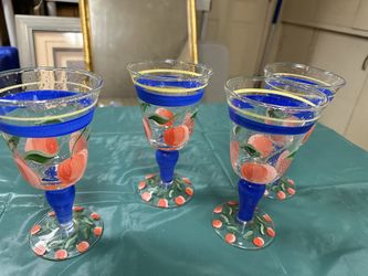 Hand Painted Glasses 