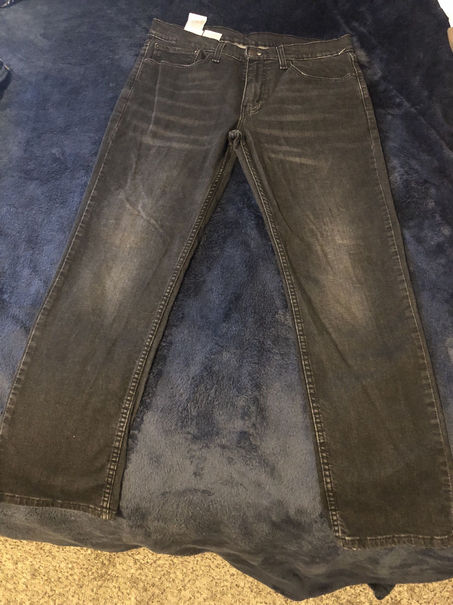 Levis 511 Black Denim Jeans Size 34