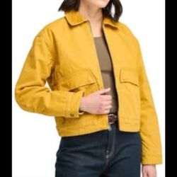 BRAND NEW..(Chai Tea) XL Timberland Womens Quilted Washed Canvas