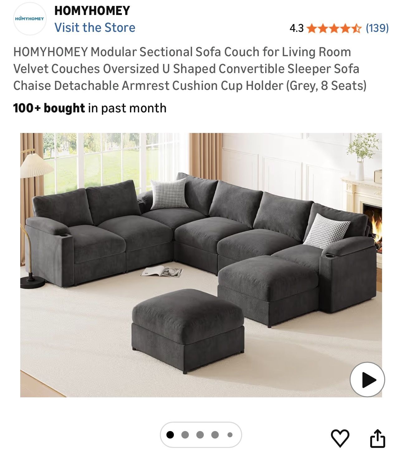 New sectional