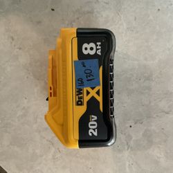 DeWalt Lithium Ion Battery 8ah