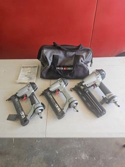 Poter Cable 3 PCE Nail Gun Set