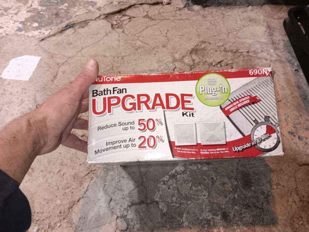 Bath Fan Upgrade Kit