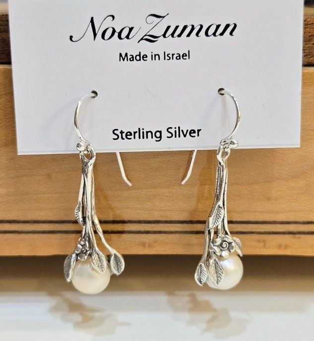 SHIPPING ONLY  *  .925 Sterling Silver Cultured Pearl Earrings 