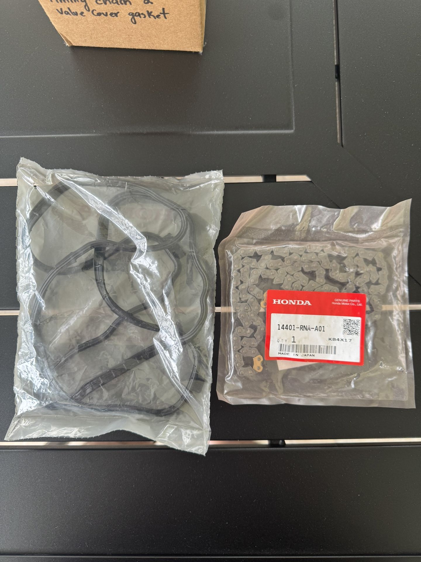 OEM Honda Timing Chain + Valve Cover Gasket – 2015 Civic 1.8L (R18) make an offer!