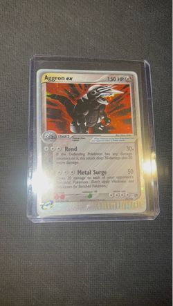 Pokemon Cards EX Sandstorm Aggron Ex