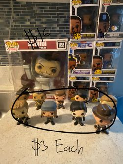Funko Pops ($ on picture)